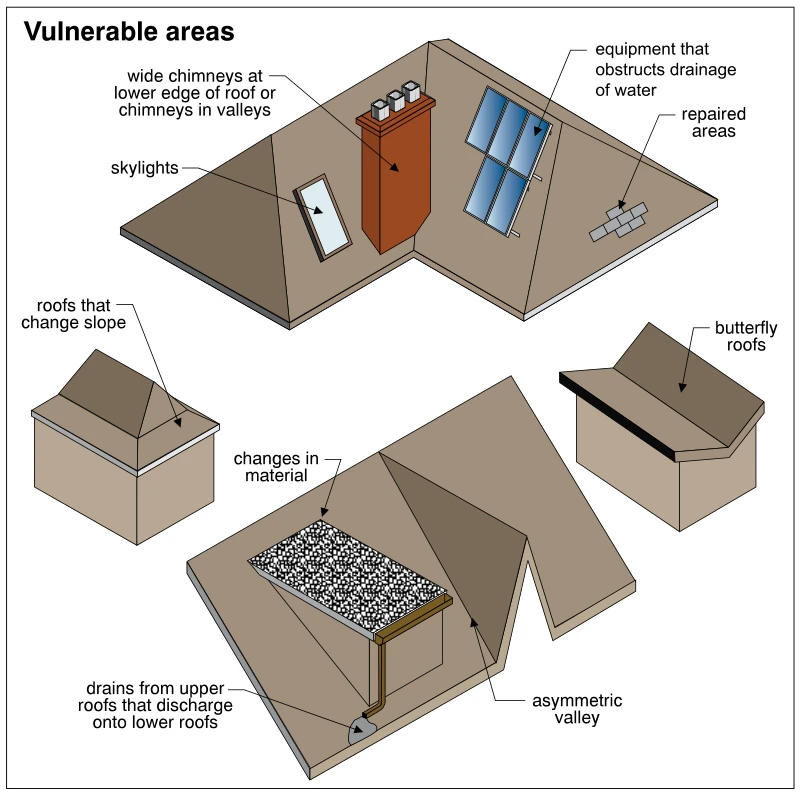 Vulnerable areas