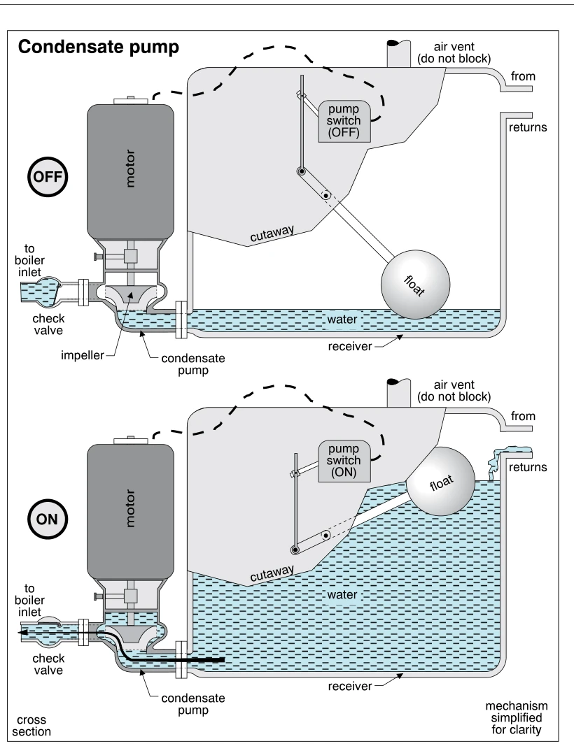 Condensate pump