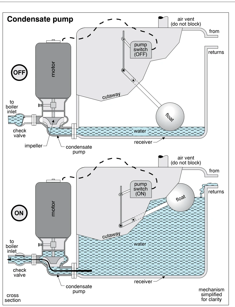 Condensate pump